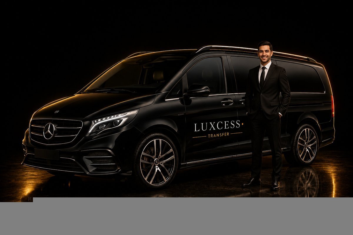 Van di lusso nero